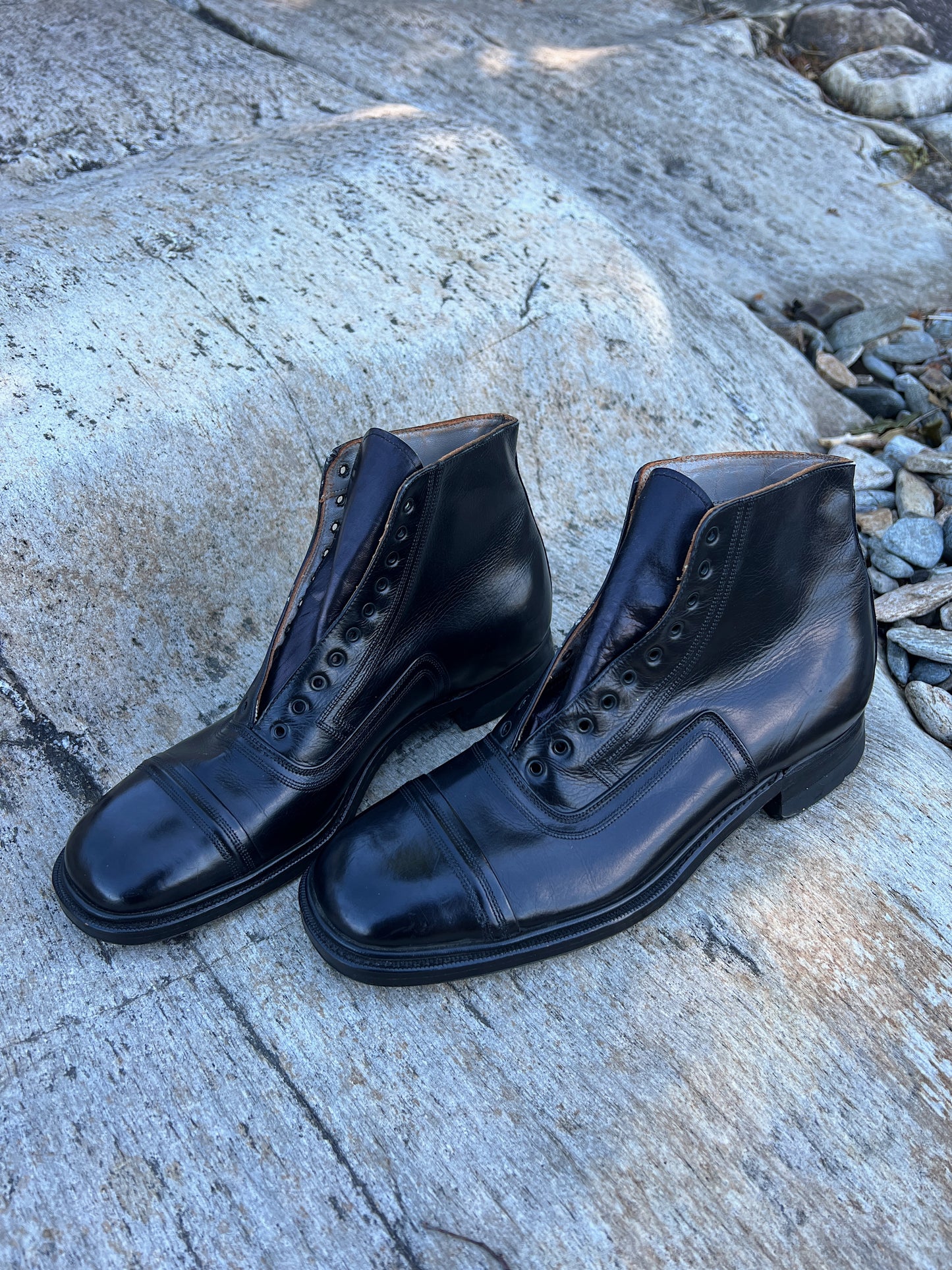 1910s Leather Shoes By WearProof, Deadstock