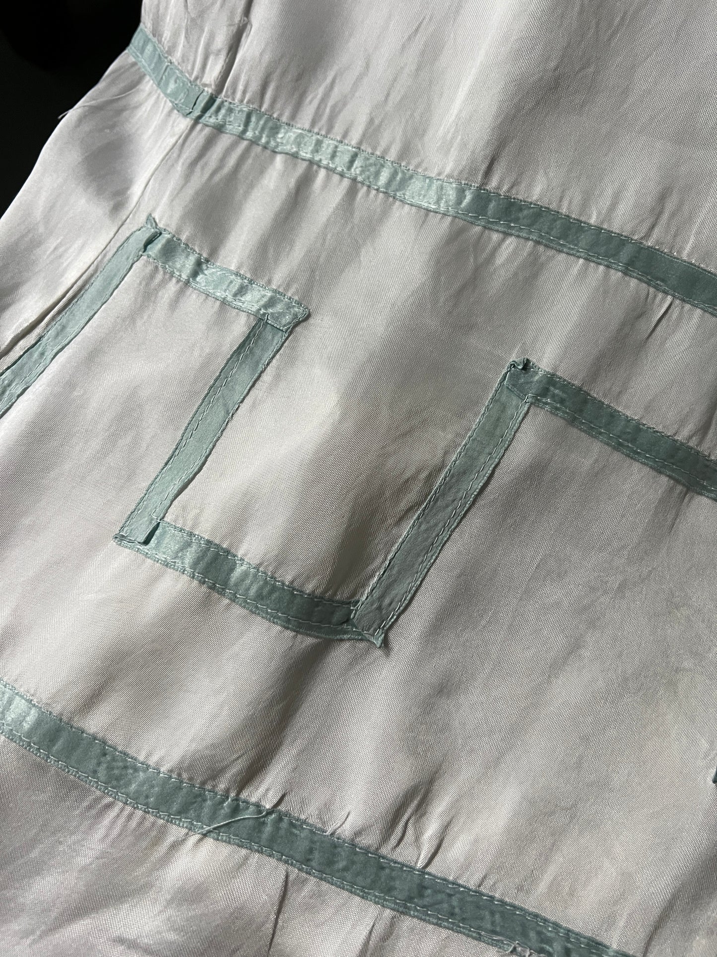 Ethereal 1930s Rayon Silk Grecian Full Length Dress