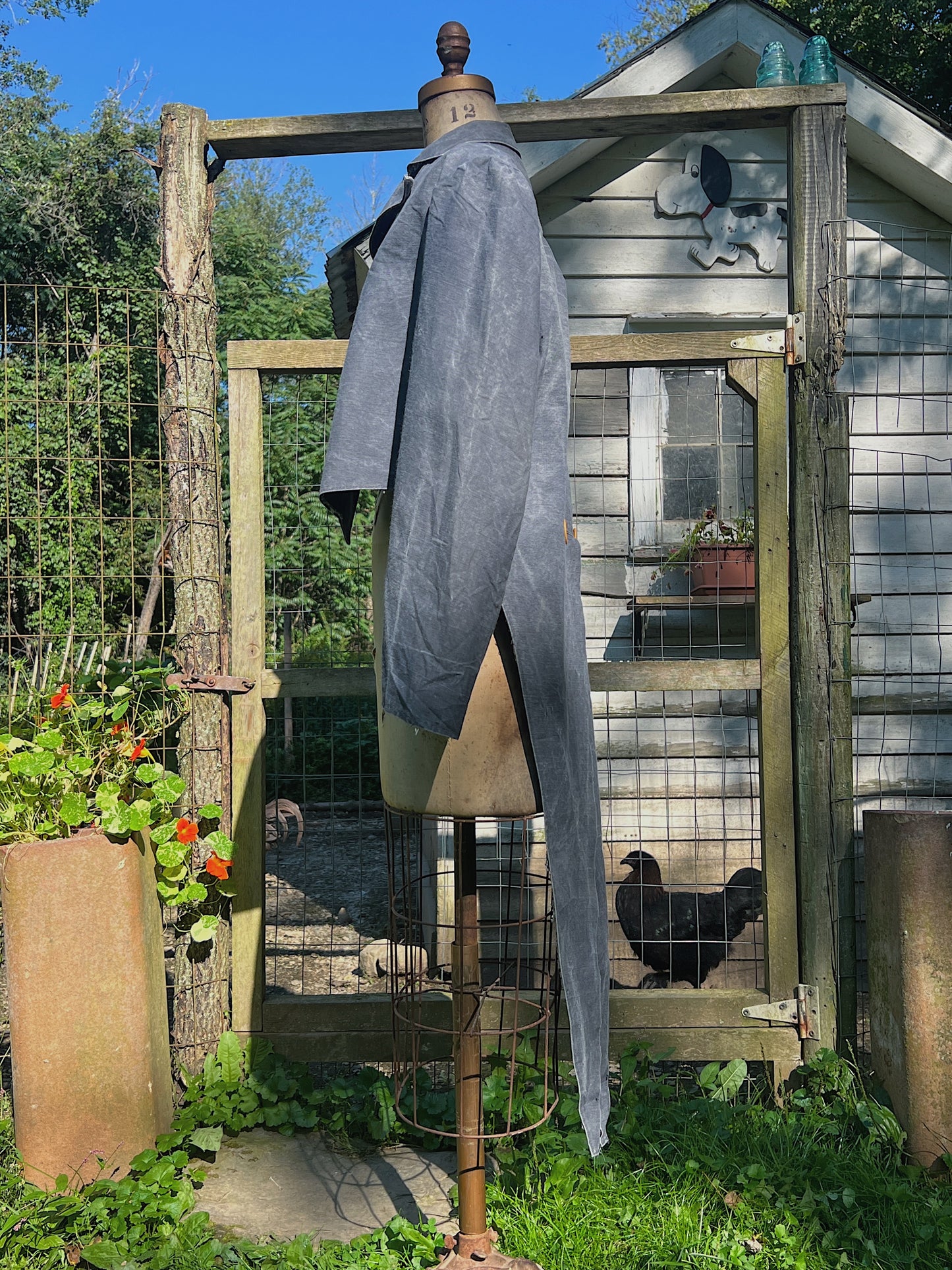 1930s Denim Weight Circus Ringleader Costume Set