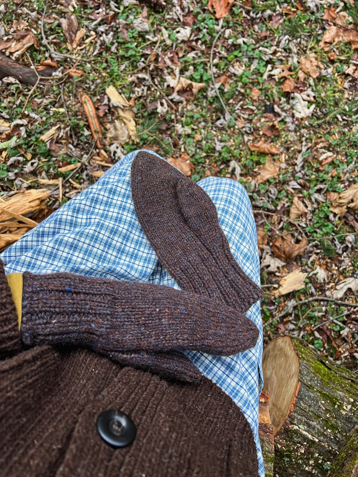 Victorian Era Wool Pointed Mittens, Hand Knit In Gorgeous Flecked Yarn