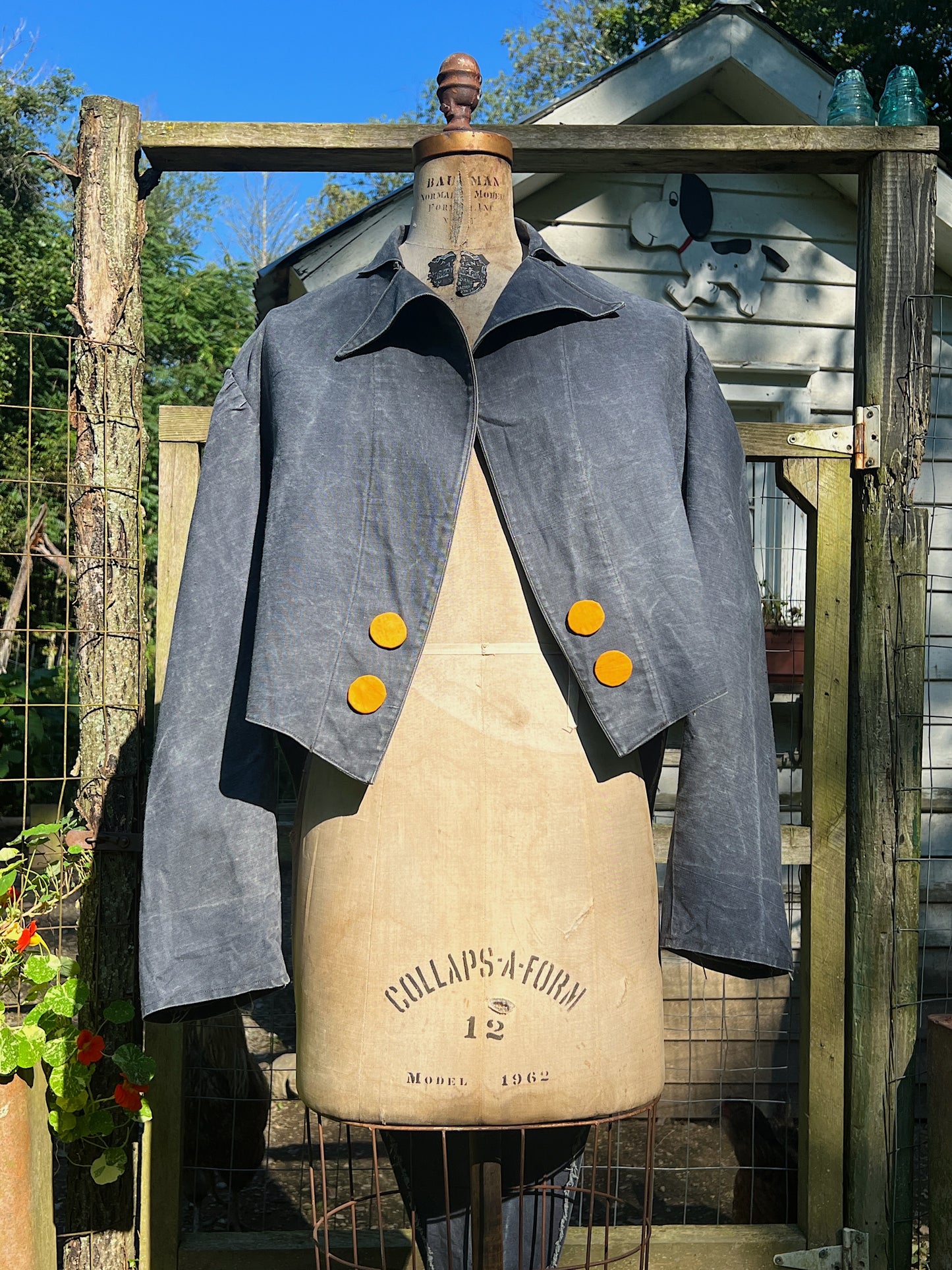 1930s Denim Weight Circus Ringleader Costume Set