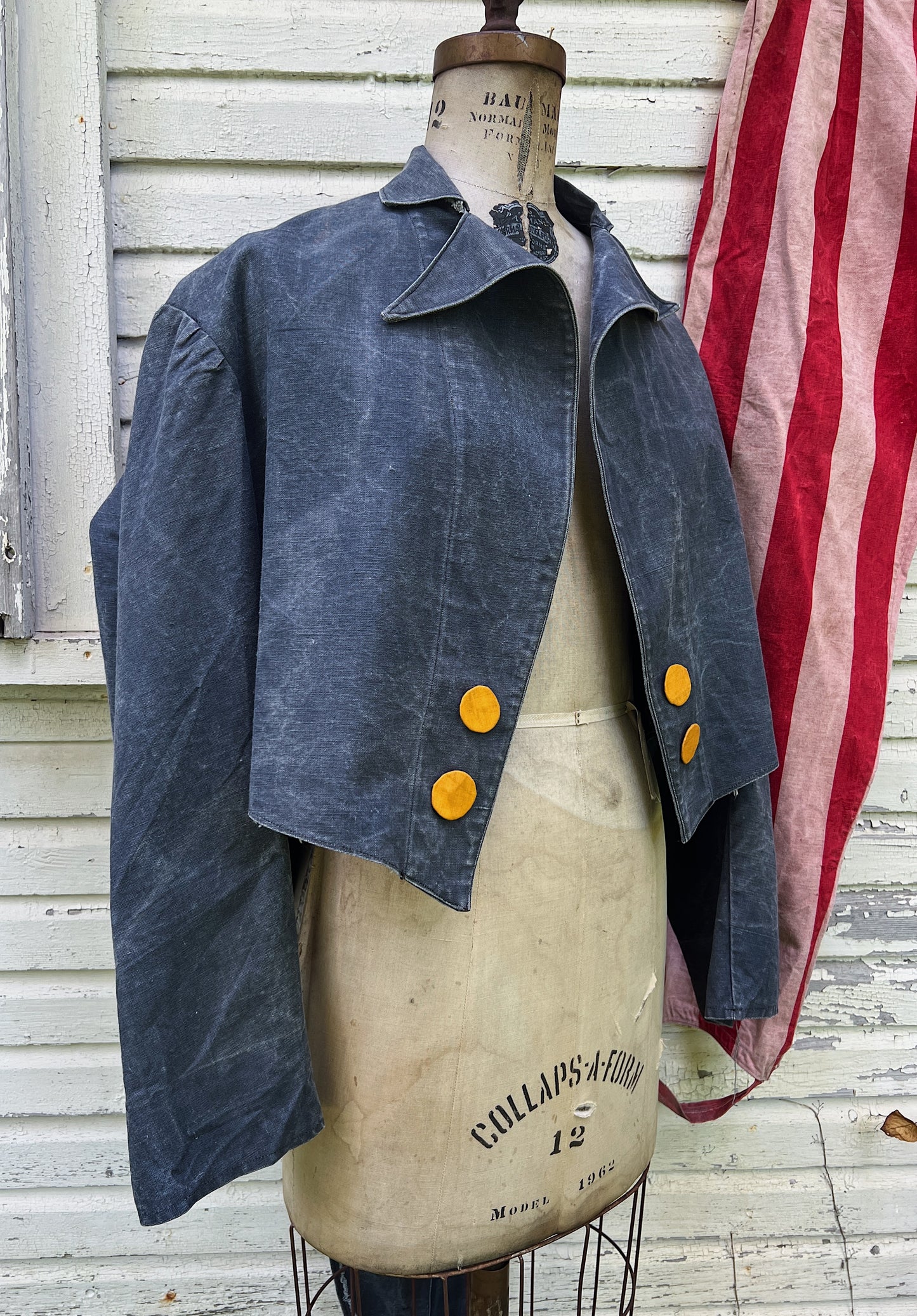 1930s Denim Weight Circus Ringleader Costume Set