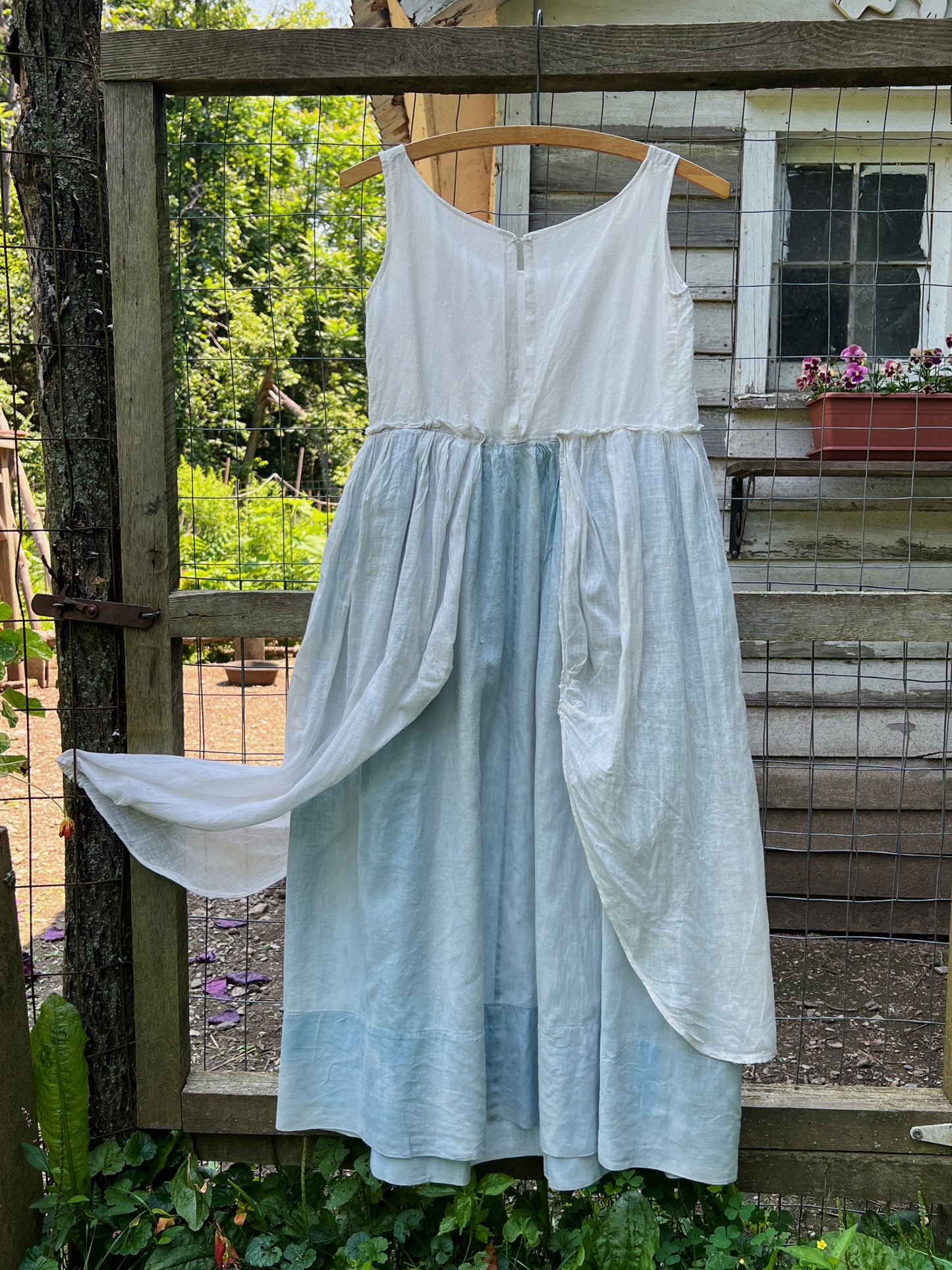 1920s Handmade Floursack Fairie Costume