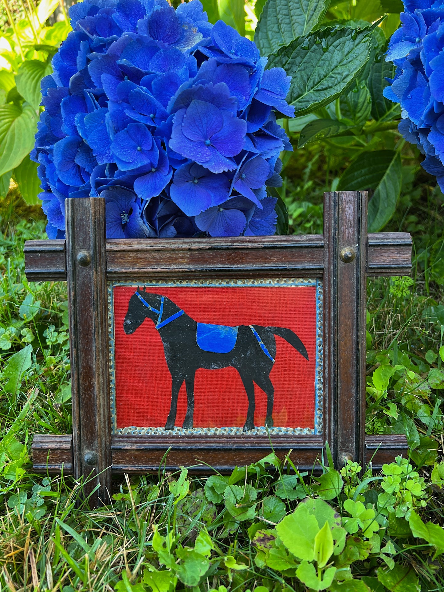 19th Century Folk Art Collage, Frank Beardsley