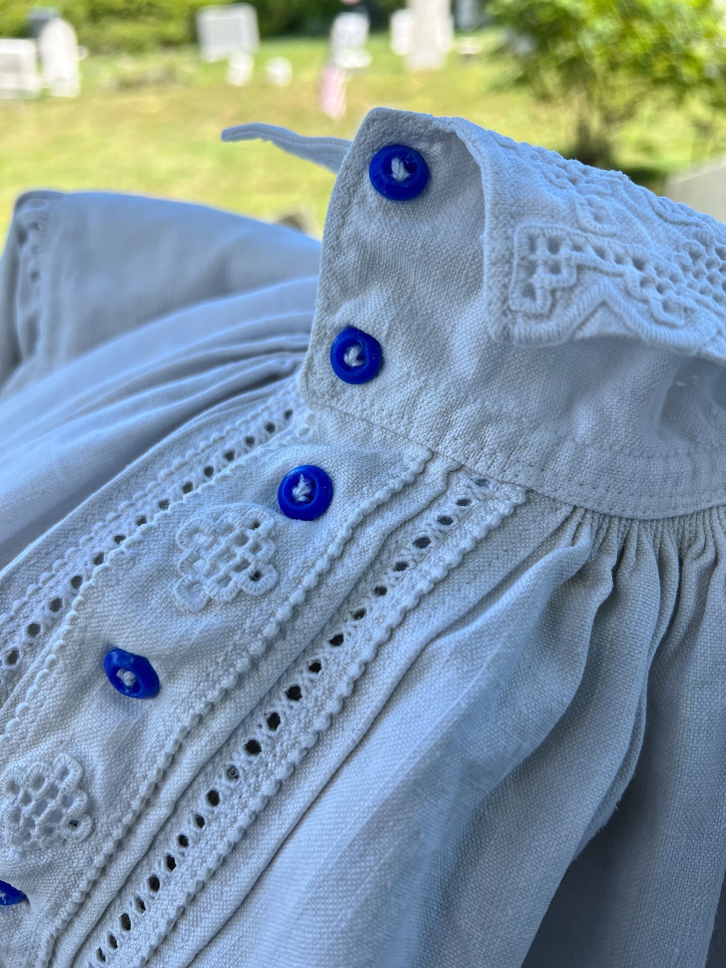 1930s Hungarian Homespun Linen Shirt