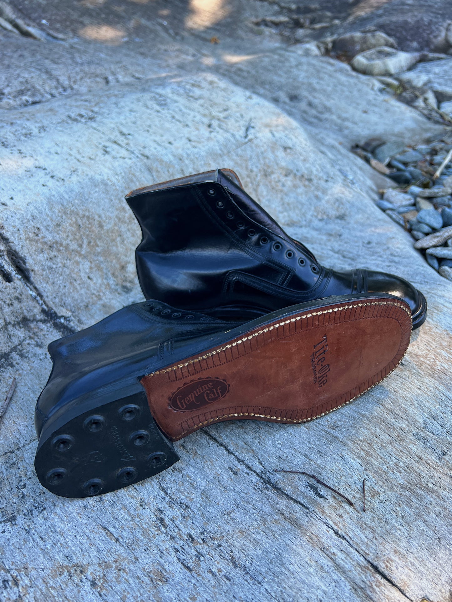 1910s Leather Shoes By WearProof, Deadstock