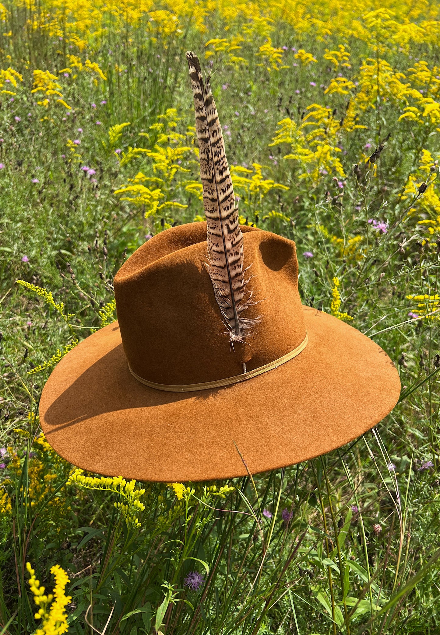 1930s Early Eddy Bros. Felt Cowboy Hat, Size 7 1/8