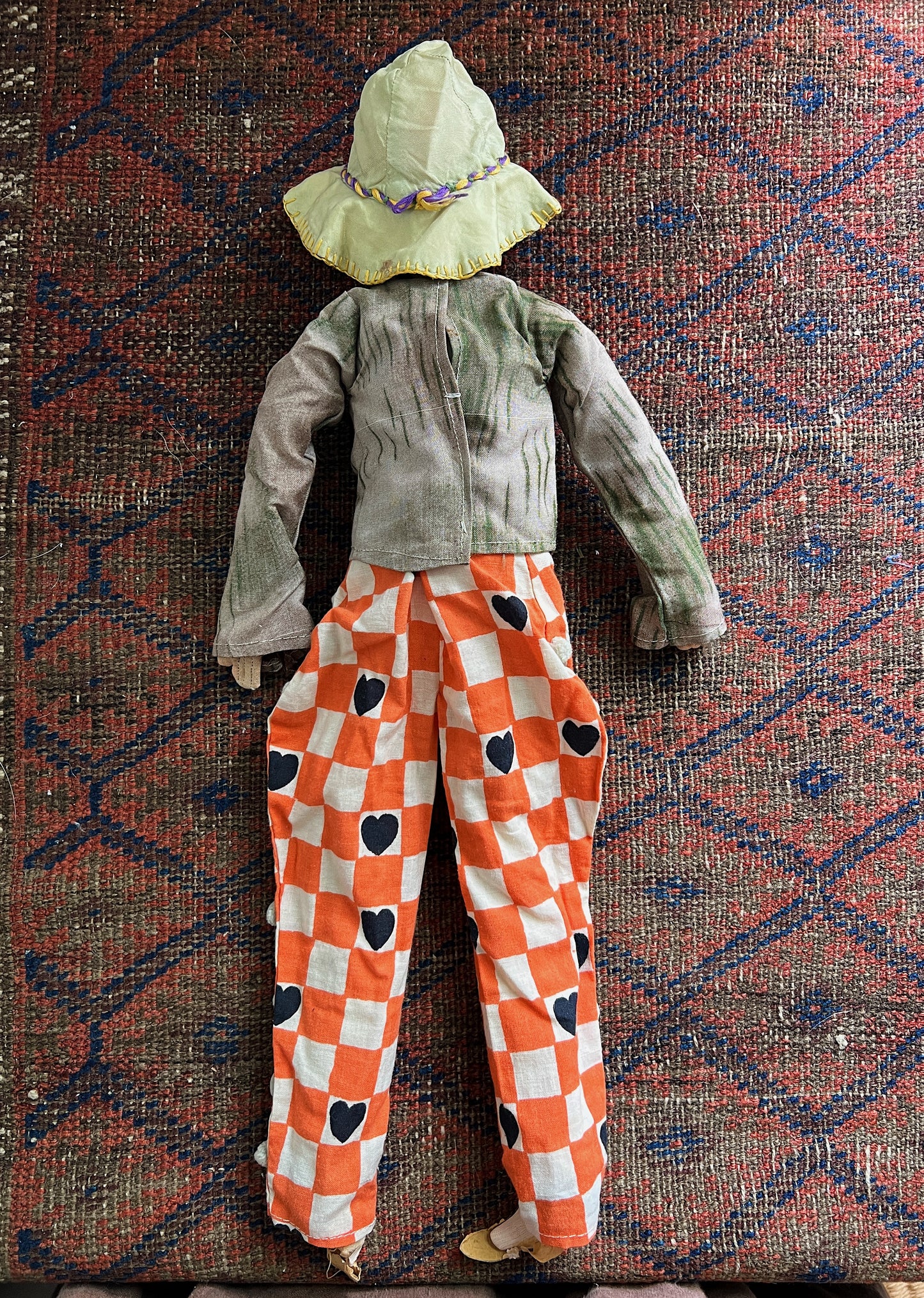 1920s Hand Painted Boudoir Doll