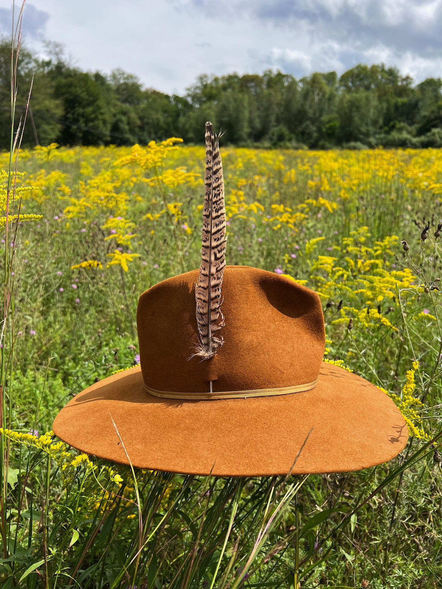 1930s Early Eddy Bros. Felt Cowboy Hat, Size 7 1/8