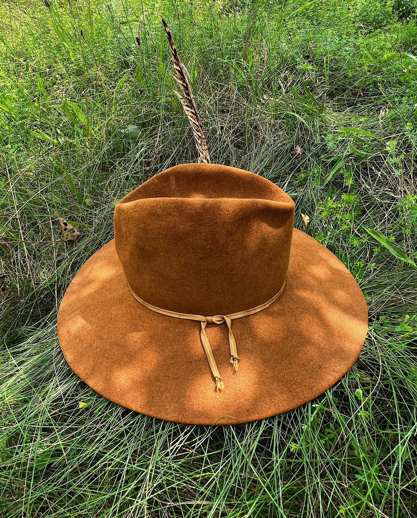 1930s Early Eddy Bros. Felt Cowboy Hat, Size 7 1/8