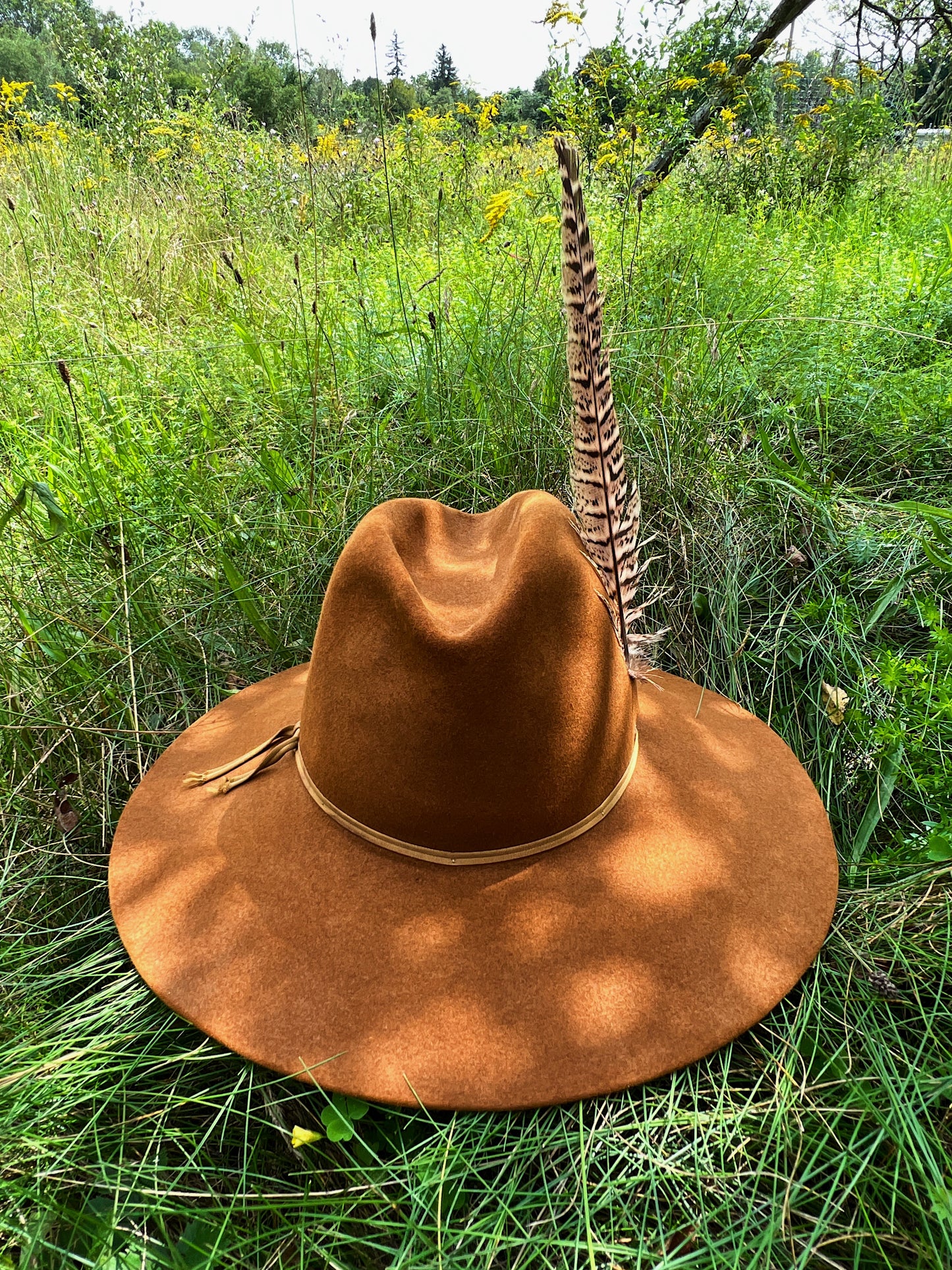 1930s Early Eddy Bros. Felt Cowboy Hat, Size 7 1/8
