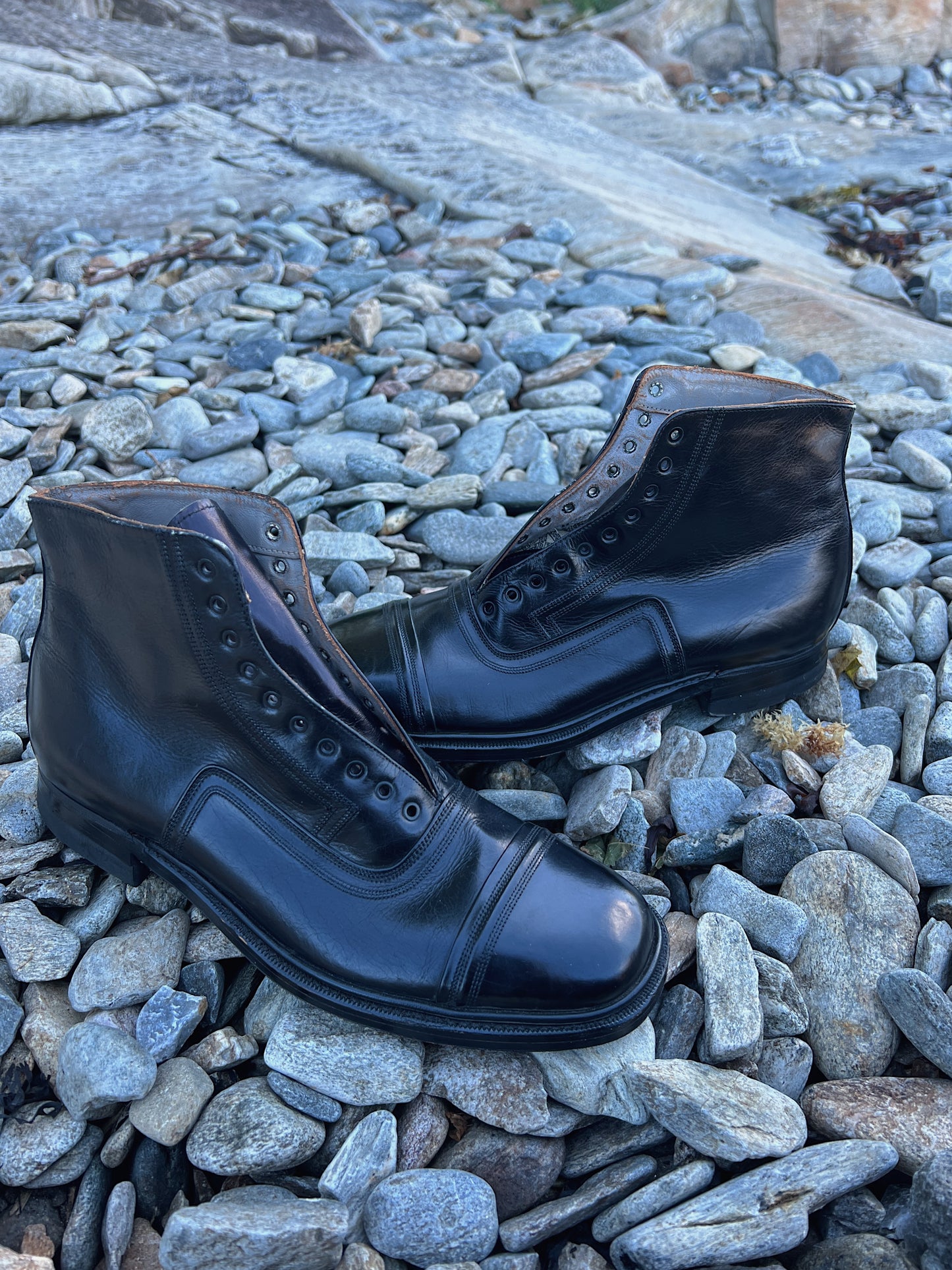 1910s Leather Shoes By WearProof, Deadstock