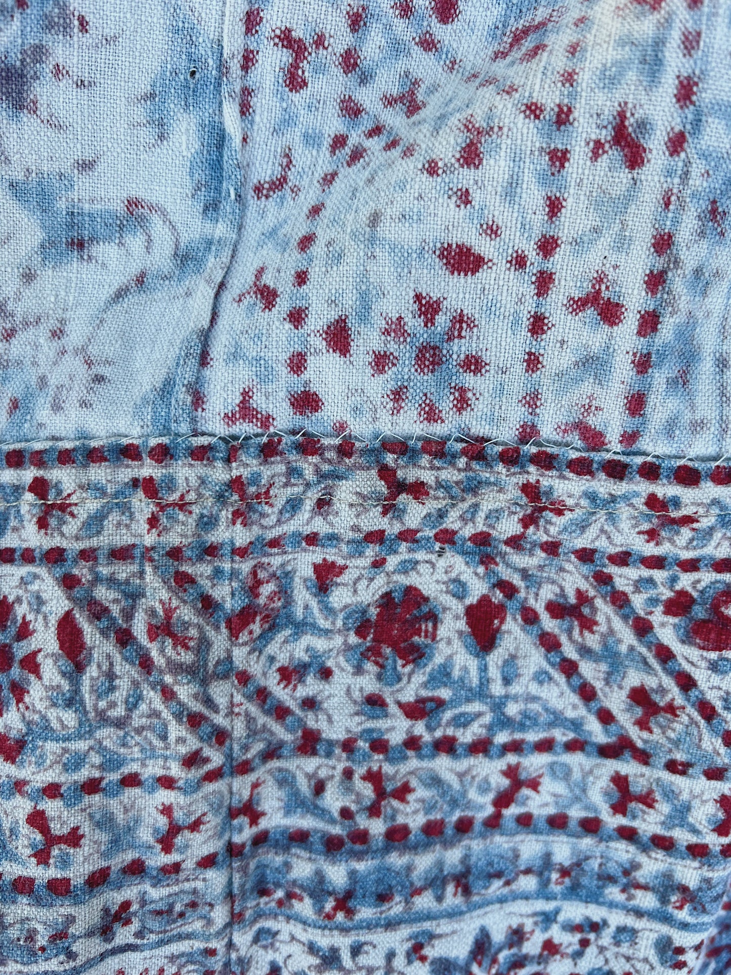 1930s Block Print Open Jacket