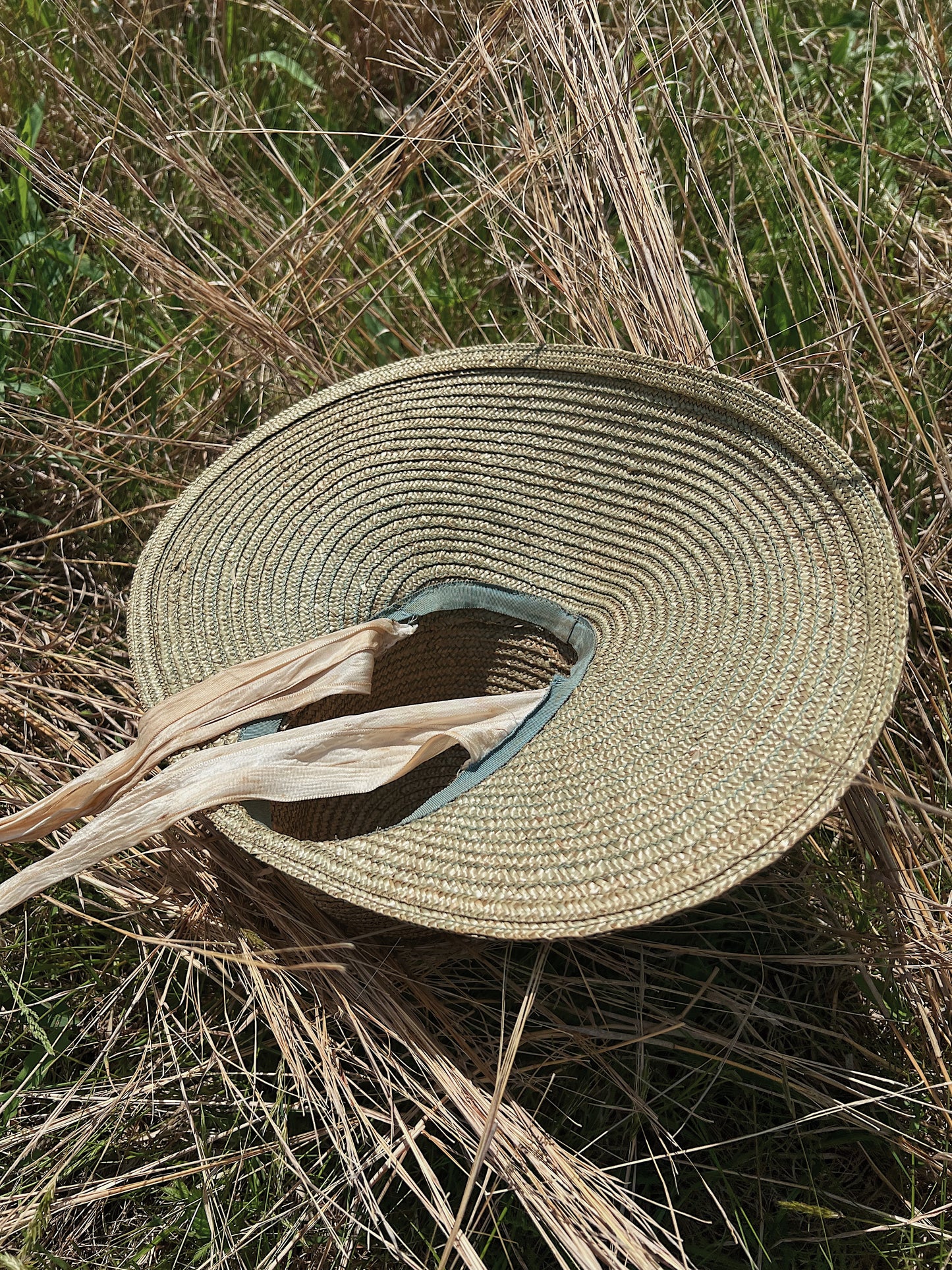 1940s Straw Bonnet, Made In Italy For Bloomingdale’s