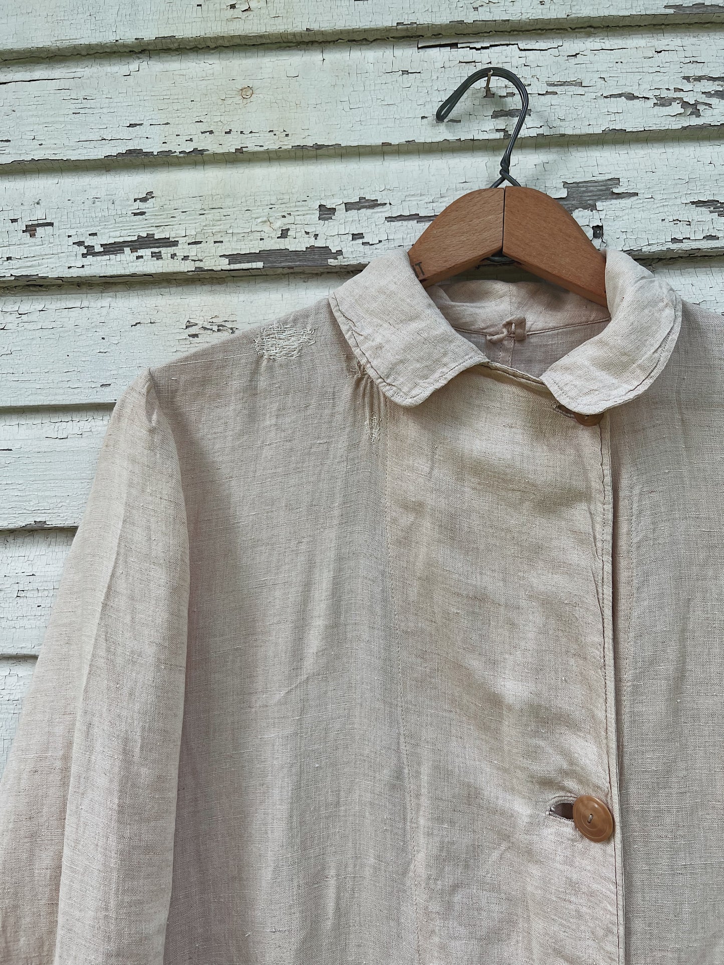 1910s Linen Motoring Duster, Lightweight