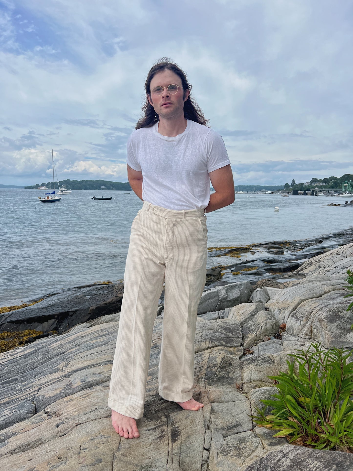 1930s Sanforized Cotton Sportswear Trousers With Buckle