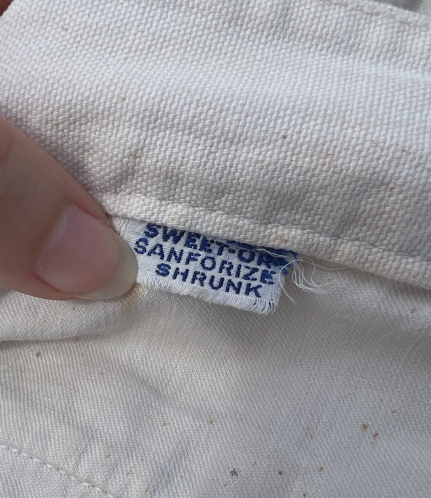 1930s Sweet Orr Cotton Painter’s Pants