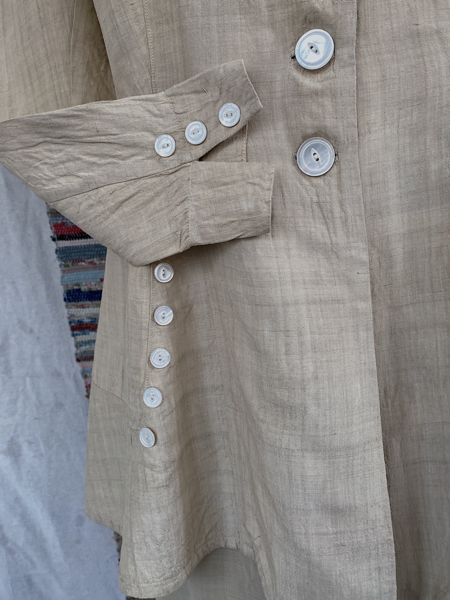 Edwardian Era Linen Walking Set