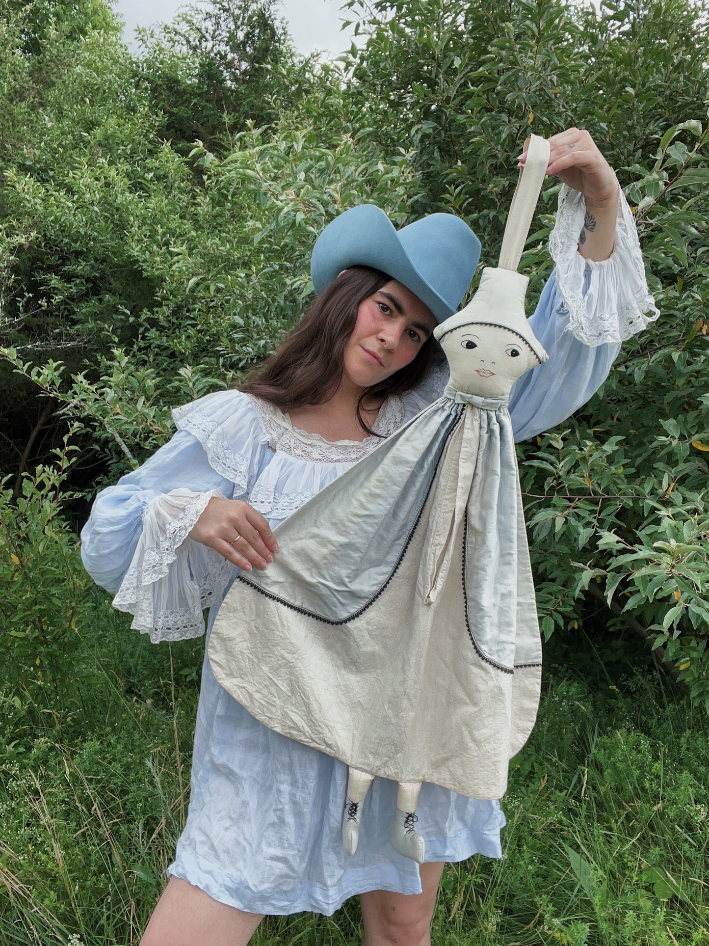 30s/40s Cotton Laundry Bag Doll