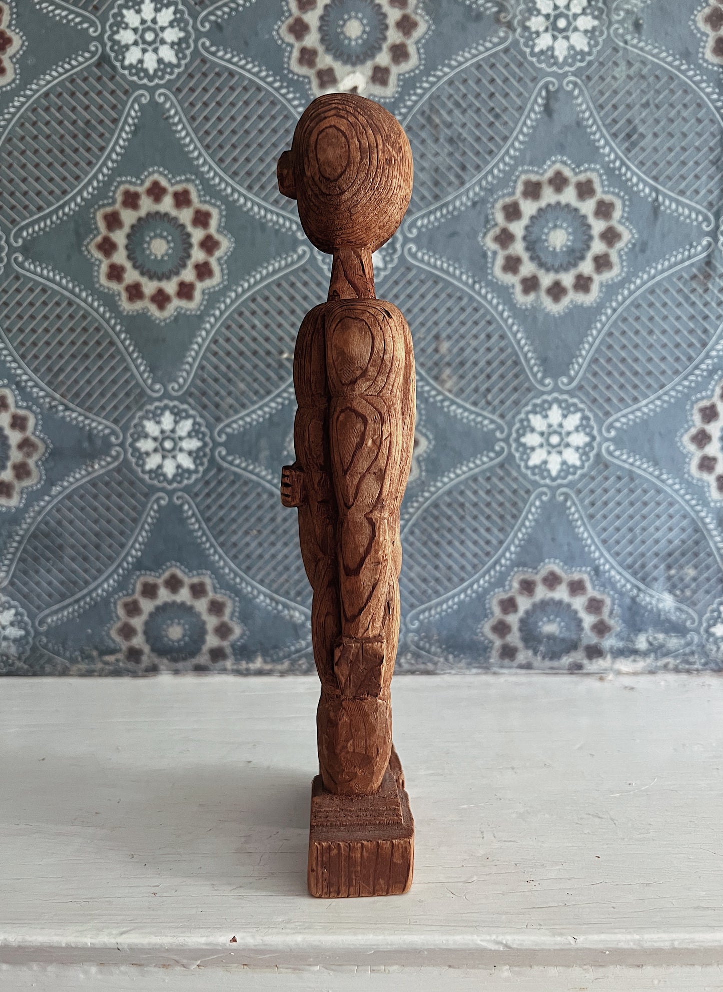 Hand Carved Folk Art Sculpture