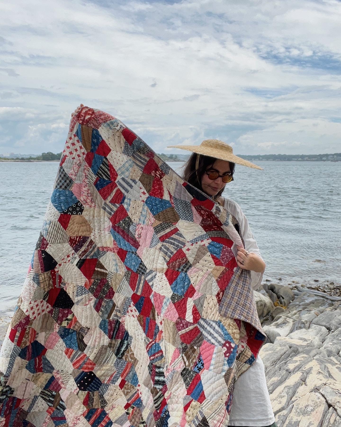 19th Century Cotton Crazy Quilt