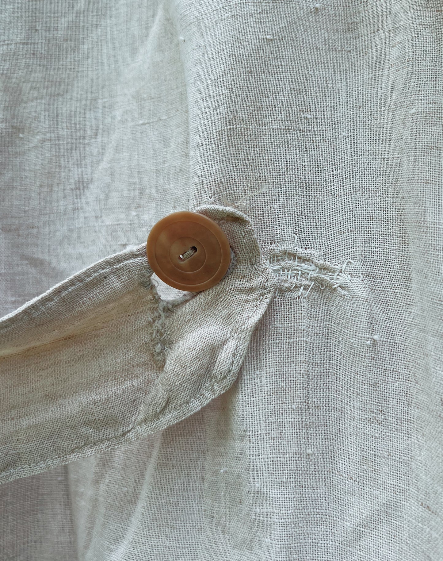 1910s Linen Motoring Duster, Lightweight