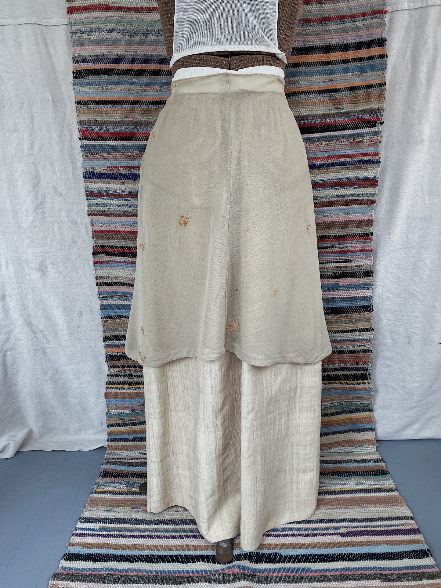 Edwardian Era Linen Walking Set