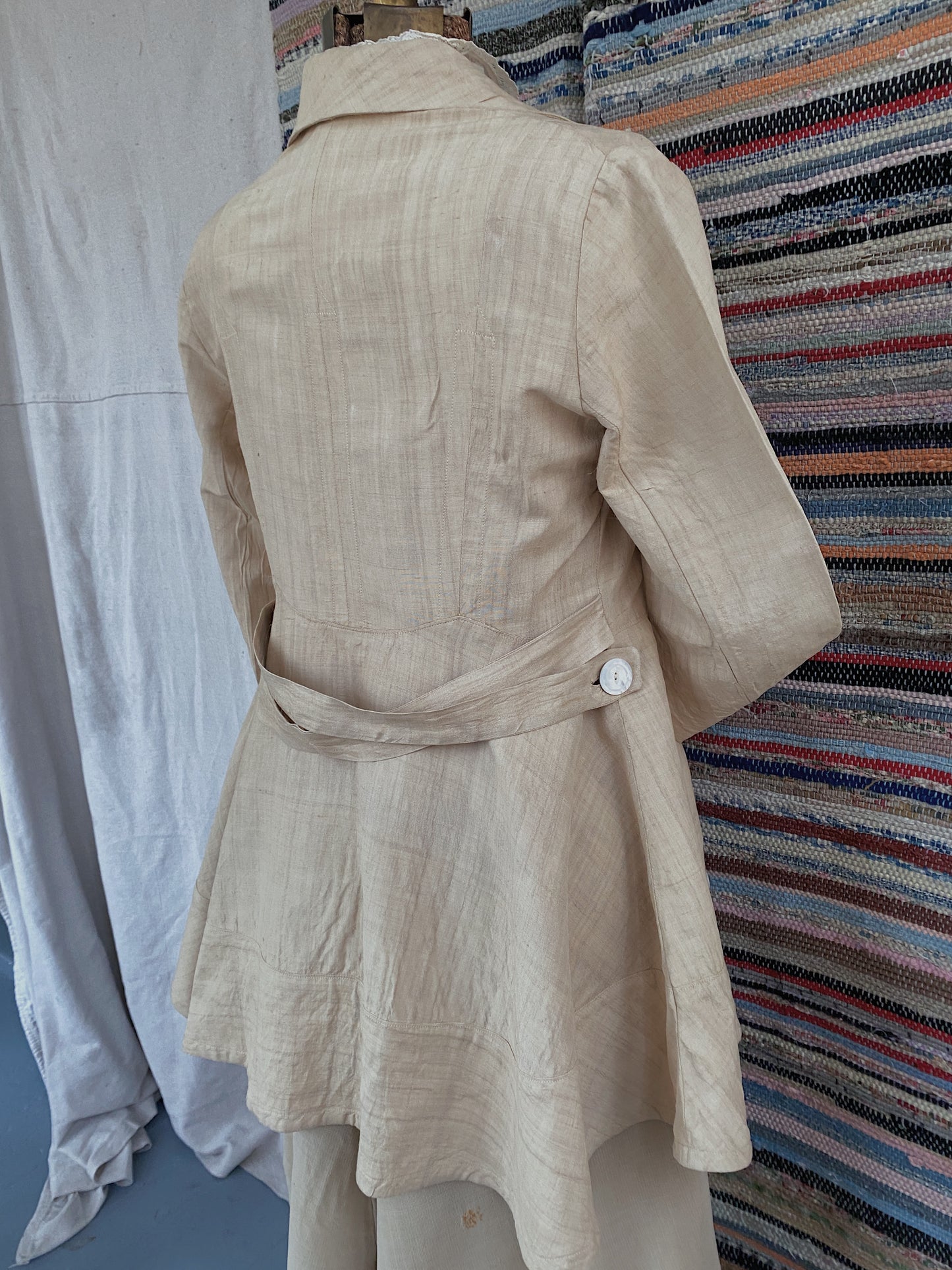 Edwardian Era Linen Walking Set