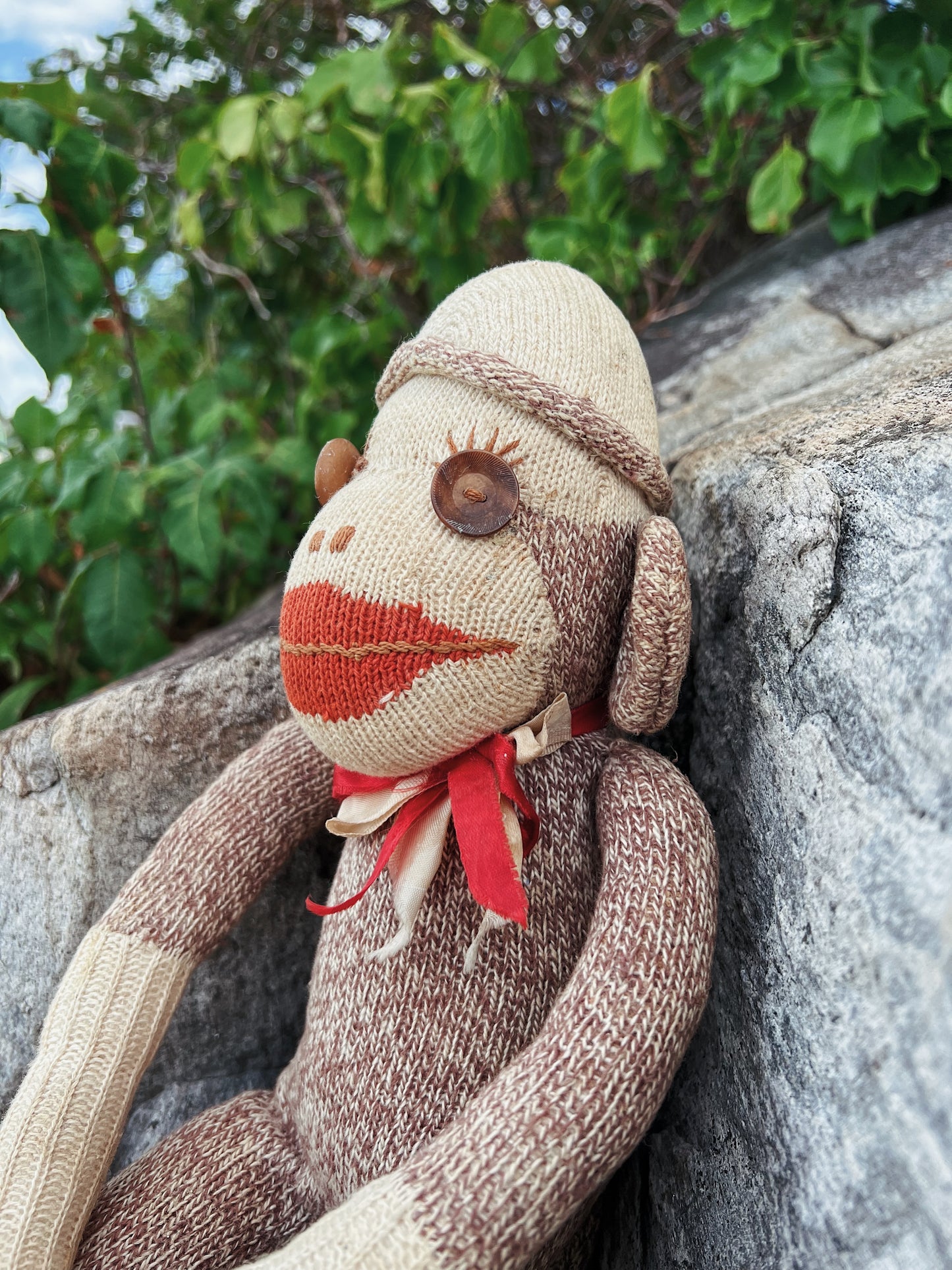 1930s Stuffed Sock Monkey