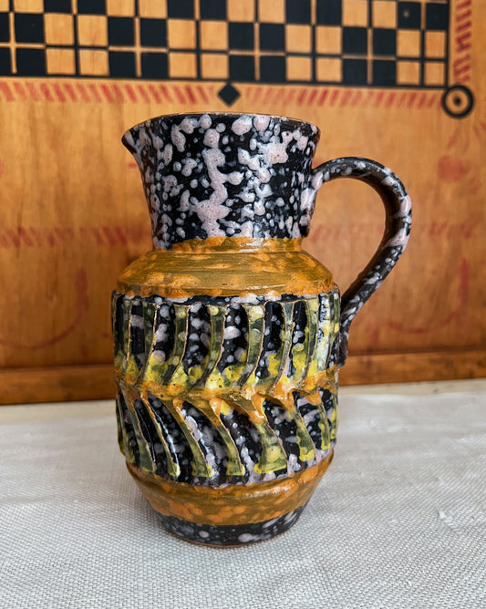 Speckled Italian Studio Pottery Pitcher