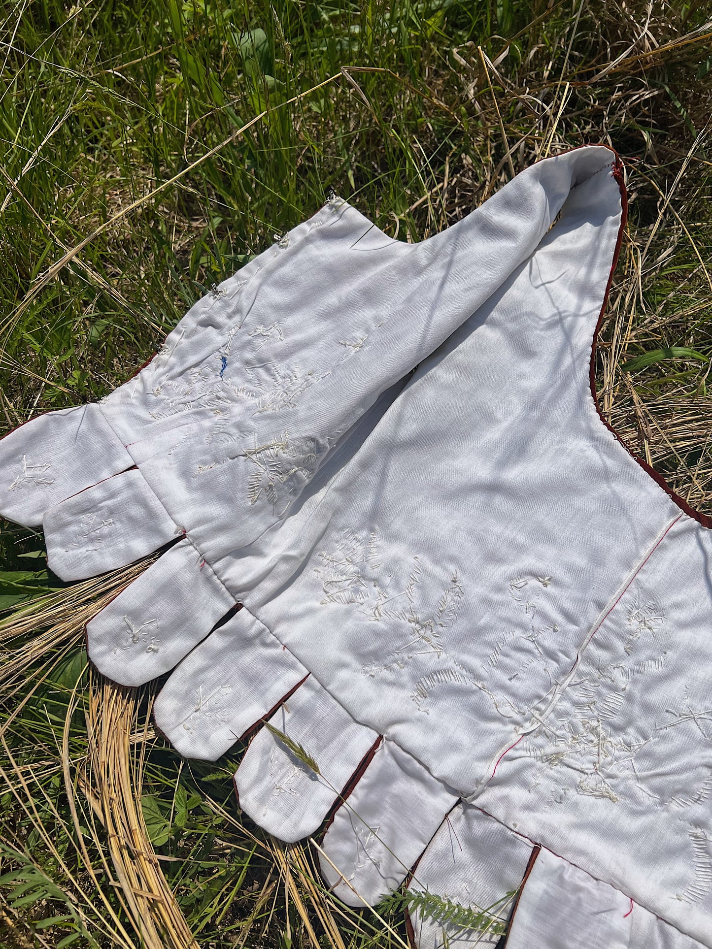 Velvet Beaded Floral Folk Vest